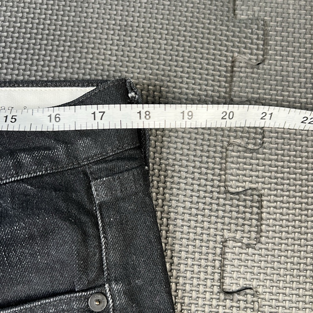 Rag & Bone Men's Jeans 34 Fit 1 Extra Slim DEVON Black Stretch Denim Cotton Pant - Picture 11 of 14